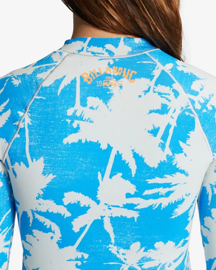11 Salty Dayz Light Long Sleeve Spring Suit Blue Hawaii Women Billabong Billabong Surf Capsule