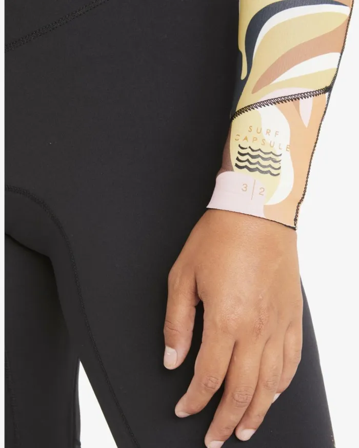 32 Salty Dayz Wetsuit Hidden Palms Multi Women Billabong Billabong Surf Capsule