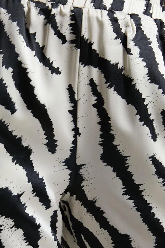4th and Reckless 8211 Inez Trouser In Navy Zebra Women Showpo Pants 4th and Reckless 8211 Inez Trouser In Navy Zebra Women Showpo Pants