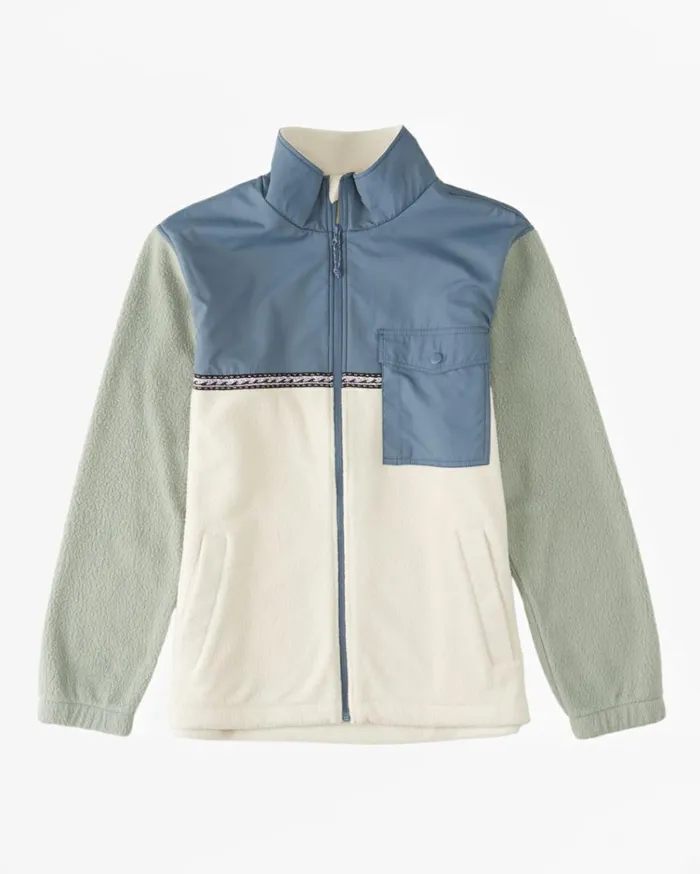 ADiv Boundary Trail ZipUp Fleece Chino Men Billabong Hoodies and Fleece
