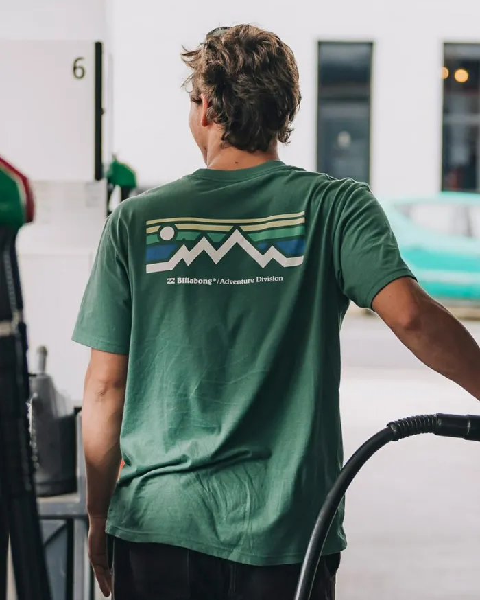 ADiv Length Short Sleeve TShirt Jungle Men Billabong TShirts