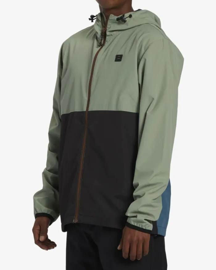 ADiv Transport Windbreaker Jacket Sage Men Billabong Jackets