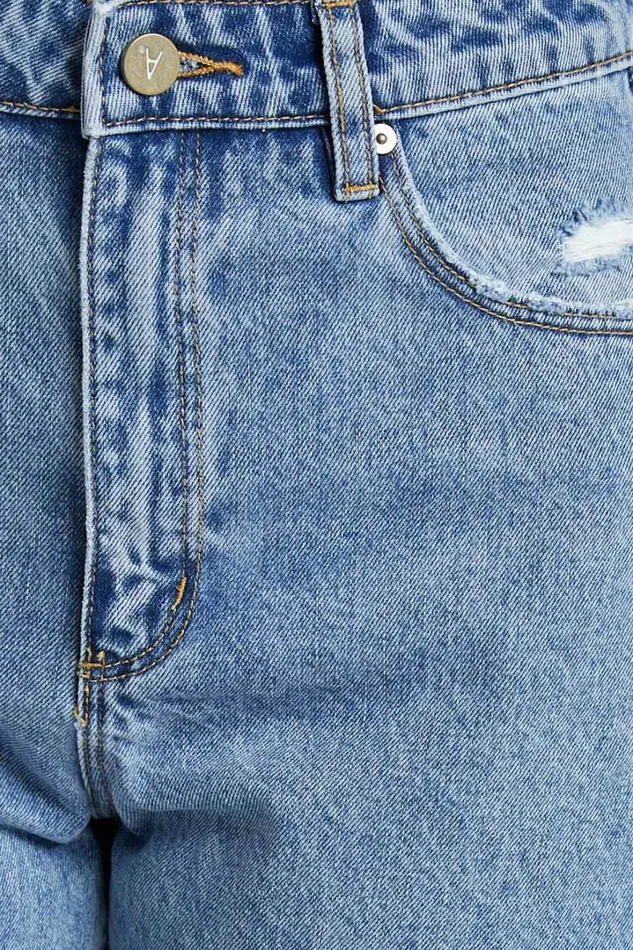 Abrand 8211 A Carrie Denim Short In Joanna Rip Women Showpo Denim
