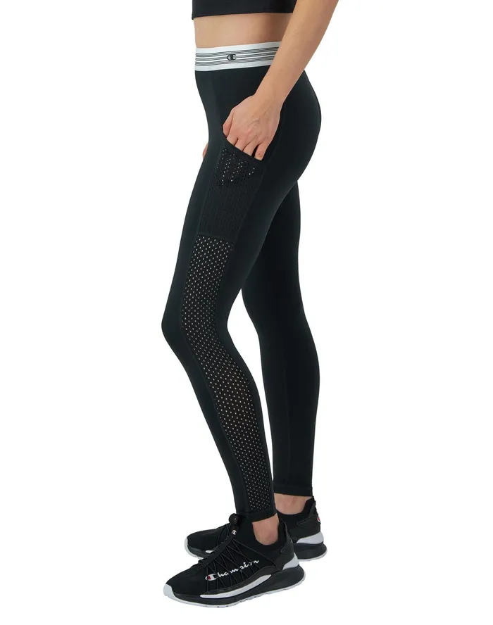 Absolute 78S Leggings C Logo 24034 Black Women Champion Leggings