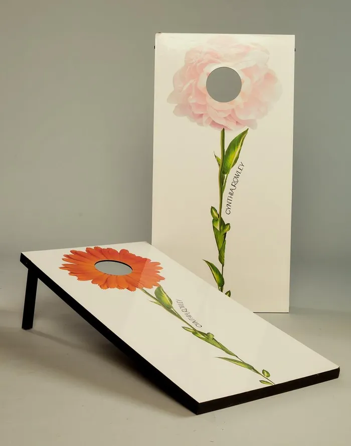 Accessories and Gifts Women Cynthia Rowley Bloom Cornhole Boards