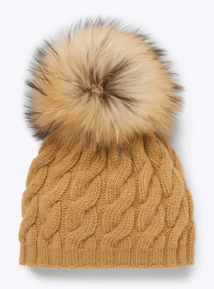 Accessories Boy 216Girl 216 Il Gufo Wool Beanie With Pompom