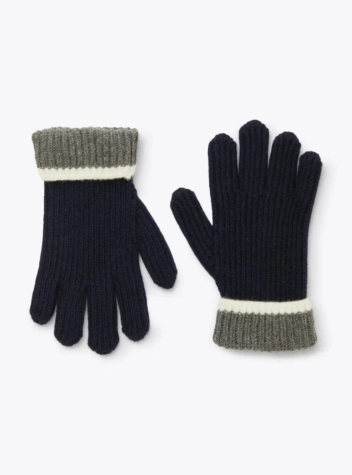 Accessories Boy 216 Il Gufo Wool Gloves