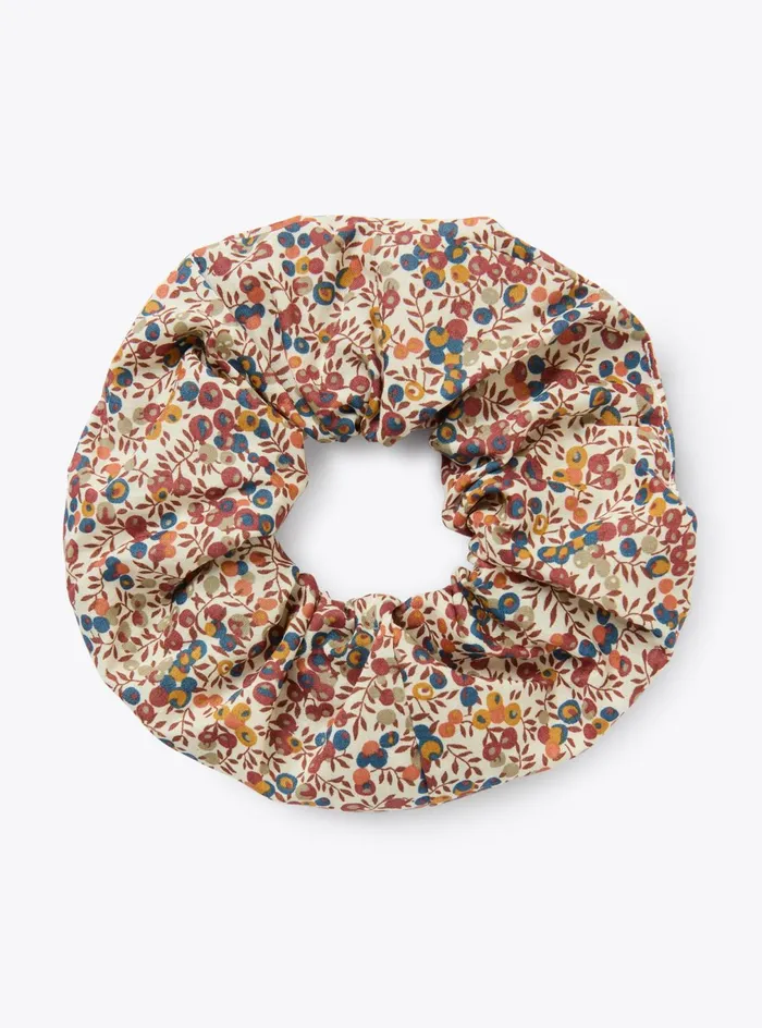 Accessories Girl 216 Il Gufo Liberty Fabric Hair Tie
