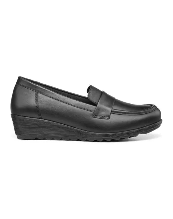 Ada Shoes Black Women Hotter Loafers and Moccasins