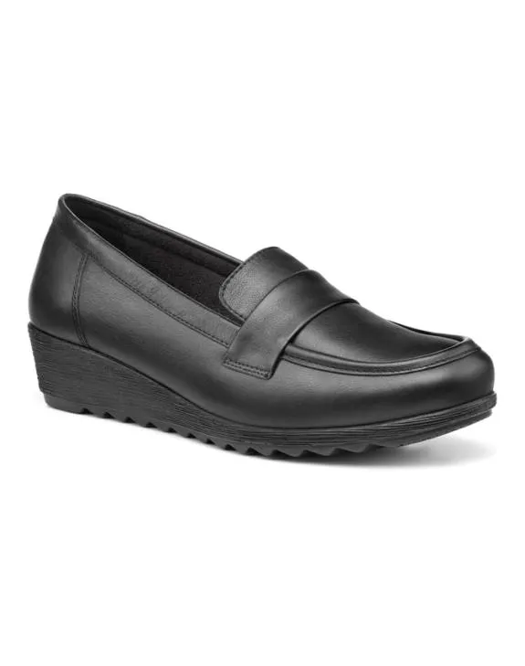 Ada Shoes Black Women Hotter Loafers and Moccasins