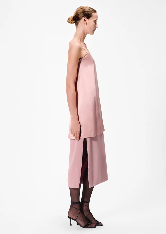Adam Lippes Nina Dress Rose Womens Dresses