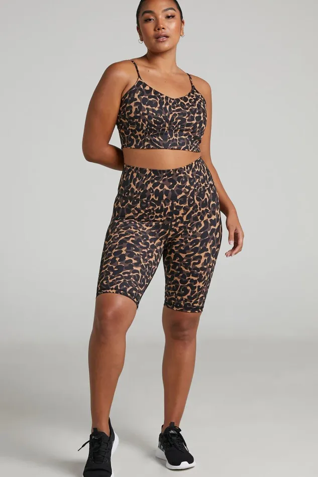 Aim039n 8211 Biker Shorts In Cheetah Women Showpo Activewear