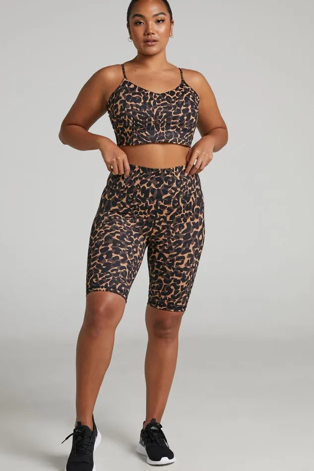 Aim039n 8211 Biker Shorts In Cheetah Women Showpo Activewear