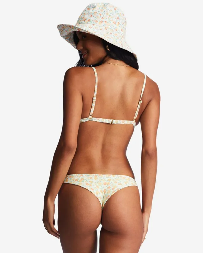 Aint She Sweet Tanlines Tanga Bikini Bottoms Salt Crystal Women Billabong Bikinis