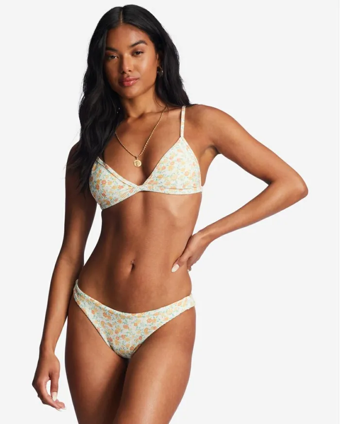 Aint She Sweet Tanlines Tanga Bikini Bottoms Salt Crystal Women Billabong Bikinis