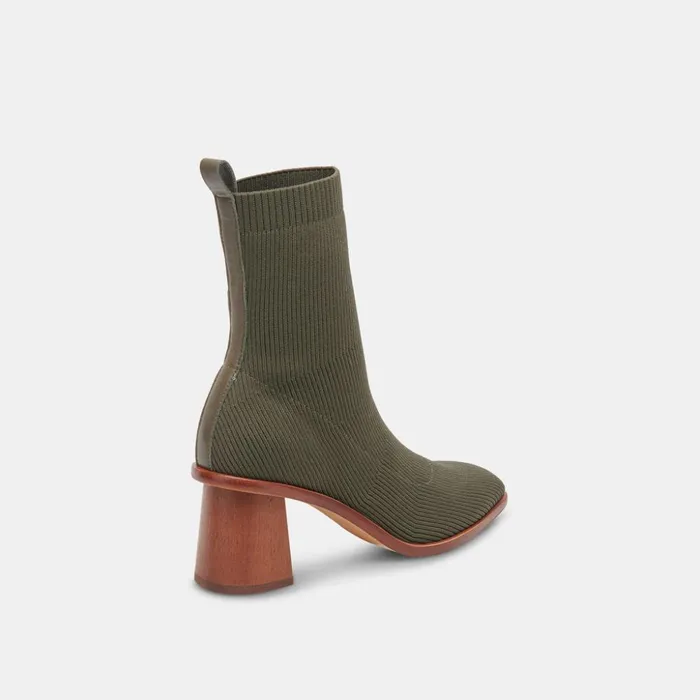 Alaya Booties Olive Knit Women Dolce Vita Boots and Booties
