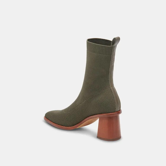 Alaya Booties Olive Knit Women Dolce Vita Boots and Booties
