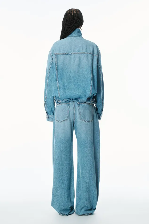 Alexander Wang Denim Regen Lightweight Denim Track Jacket 8211 Women
