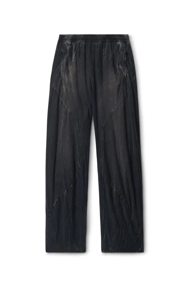 Alexander Wang Pants Unisex CreasedPrint Track Pant 8211 WomenMen