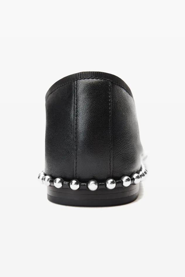 Alexander Wang Shoes Lina Ballchain Flat In Smooth Lambskin 8211 Women