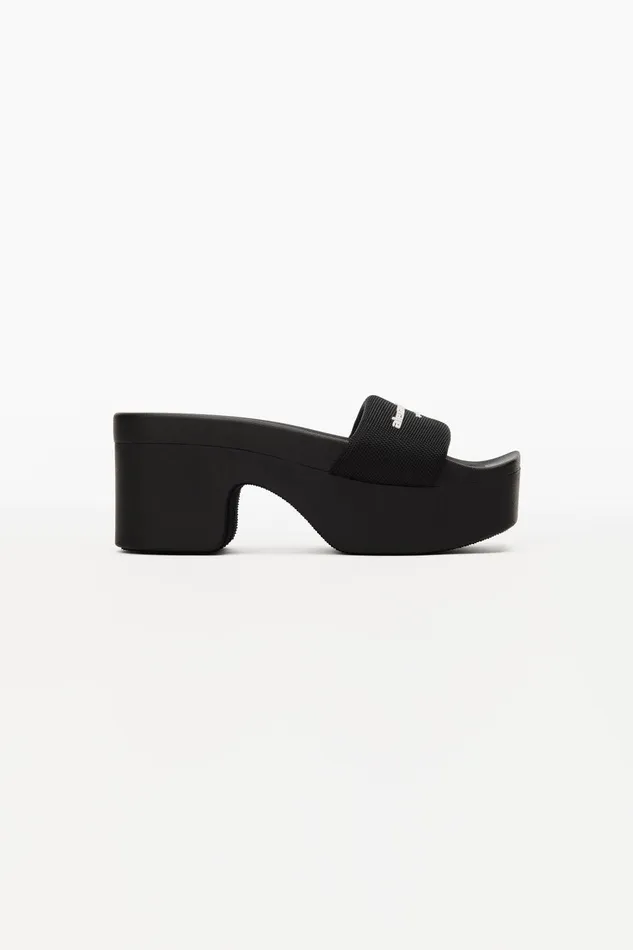 Alexander Wang Shoes Logo Platform Slide 8211 Women