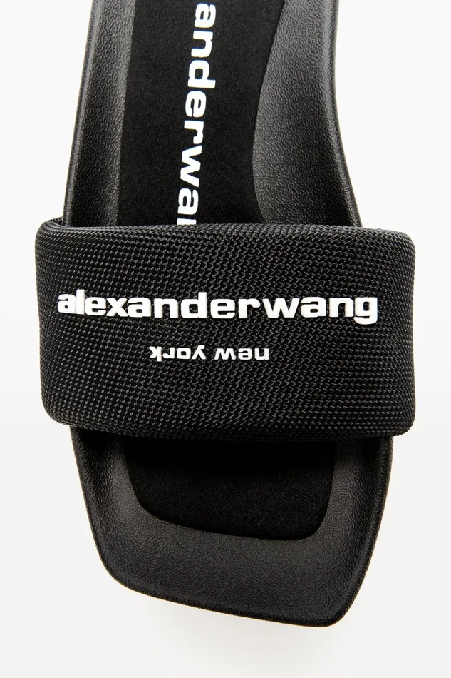 Alexander Wang Shoes Logo Platform Slide 8211 Women