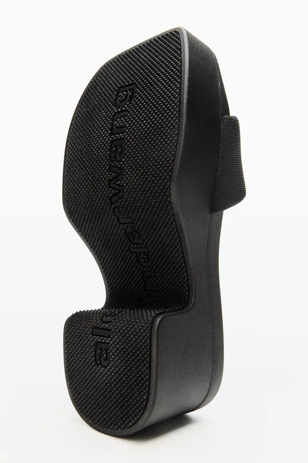 Alexander Wang Shoes Logo Platform Slide 8211 Women