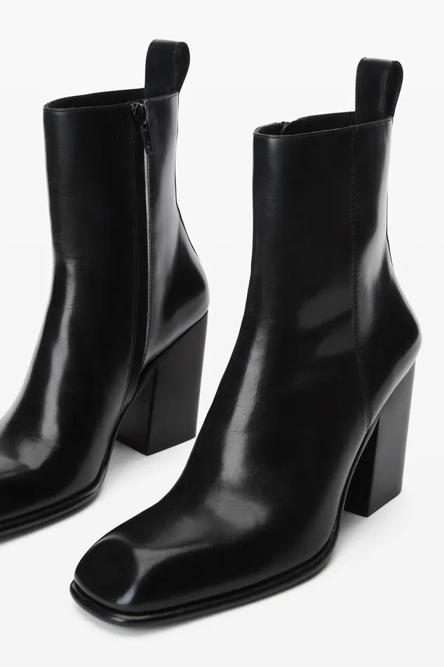 Alexander Wang Shoes Throttle 95mm Ankle Boot In Leather 8211 Women