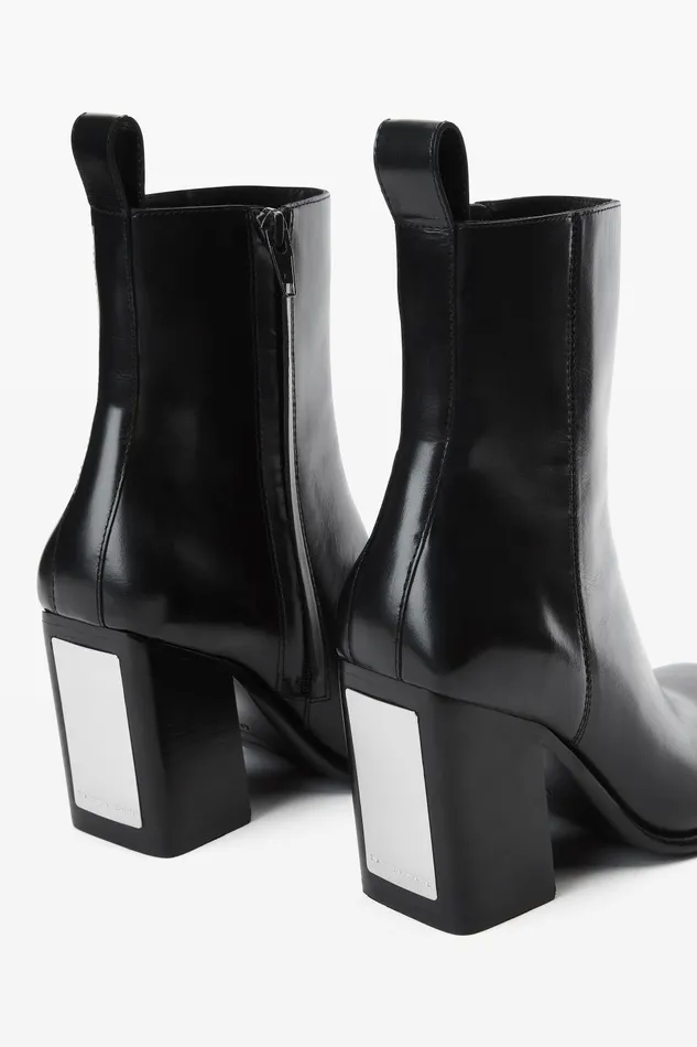 Alexander Wang Shoes Throttle 95mm Ankle Boot In Leather 8211 Women