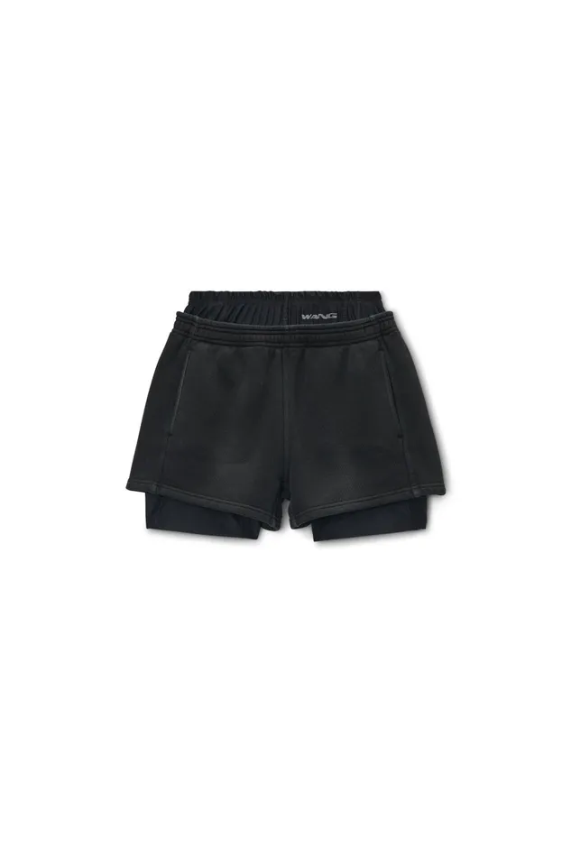 Alexander Wang Shorts PreStyled Short With Boxer Brief 8211 Women