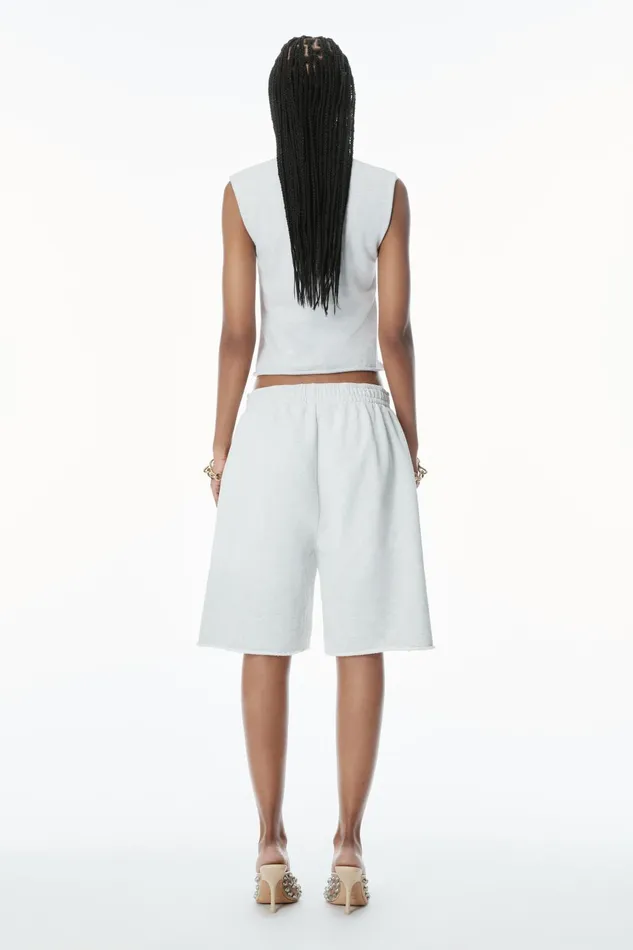Alexander Wang Tops and Shirts CutOff Logo Muscle Tee 8211 Women