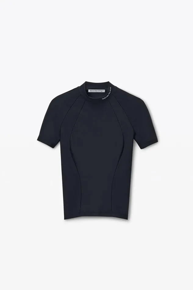 Alexander Wang Tops and Shirts LogoDetailed Rash Guard 8211 Women
