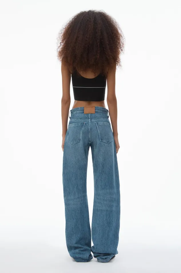 Alexander Wang Tops and Shirts Logo Elastic Bra In Ribbed Jersey 8211 Women