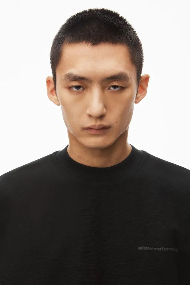 Alexander Wang Tops Puffed Logo Muscle Tank Top In Cotton 8211 Men