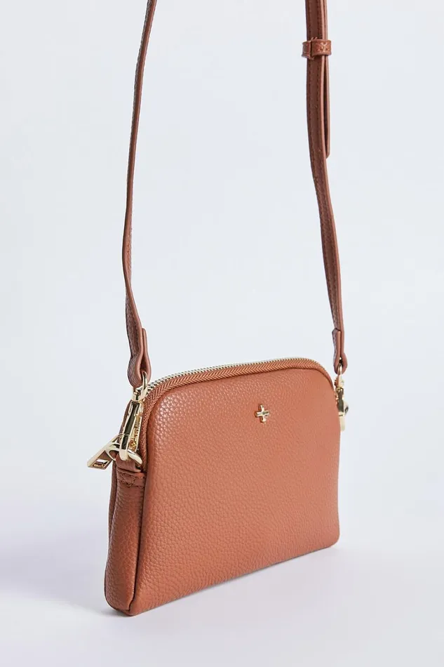 Alias Mini Crossbody Bag In Tan Women Showpo Bags