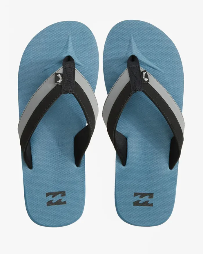 All Day Impact SlipOn Sandals Blue Lagoon Men Billabong Flip Flops