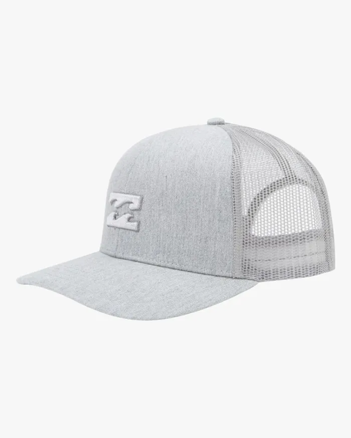 All Day Trucker Hat Grey Heather Men Billabong Hats