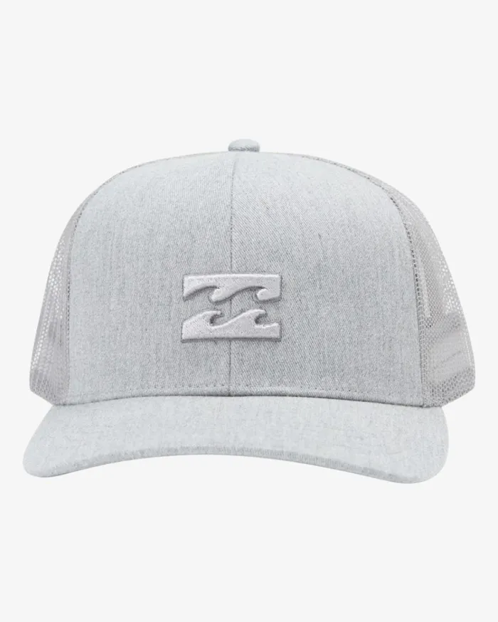 All Day Trucker Hat Grey Heather Men Billabong Hats