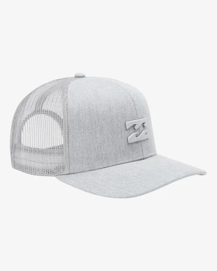 All Day Trucker Hat Grey Heather Men Billabong Hats