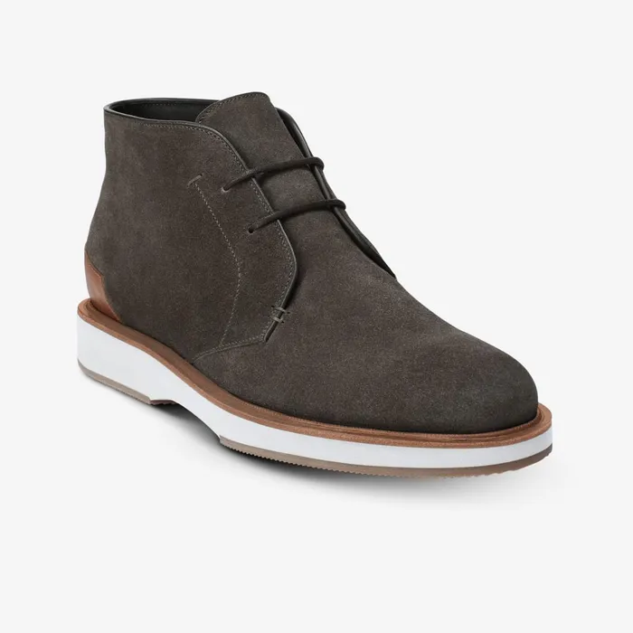 Allen Edmonds Brooklyn Light Suede Chukka Grey Men Chukka Boots