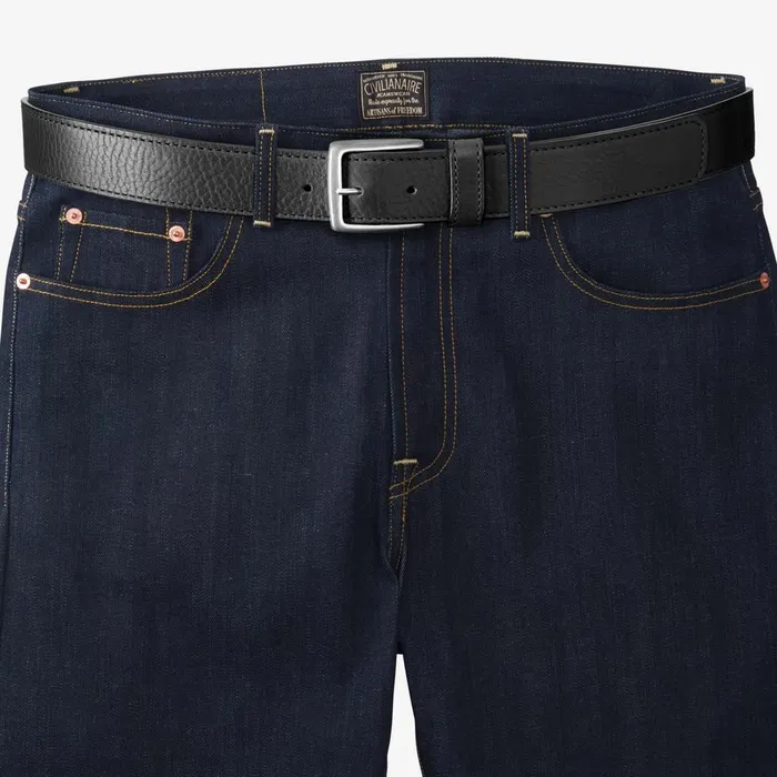 Allen Edmonds Commander Street Casual Belt Black Men Casual Belts