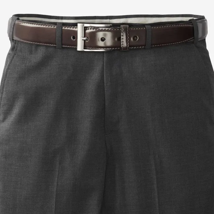 Allen Edmonds Cordovan Avenue II Dress Belt Brown Men Dress Belts