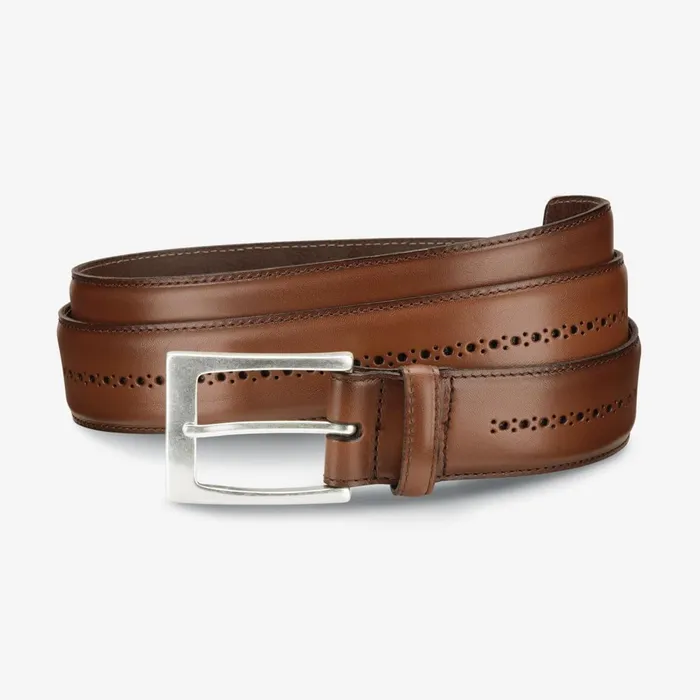 Allen Edmonds Douglas Street Casual Belt Walnut Men Casual Belts