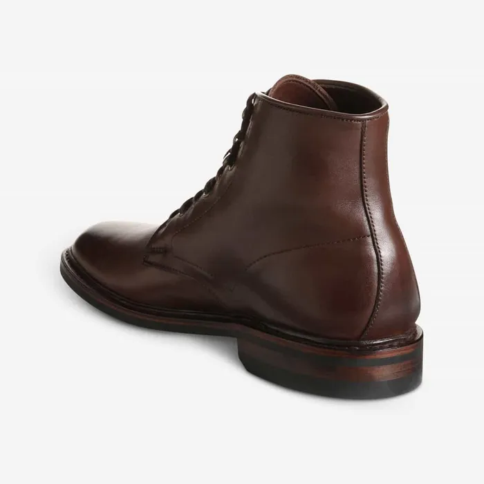 Allen Edmonds Higgins Mill Weatherproof Boot With Dainite Rubber Sole Brown Men Weatherproof and Waterproof