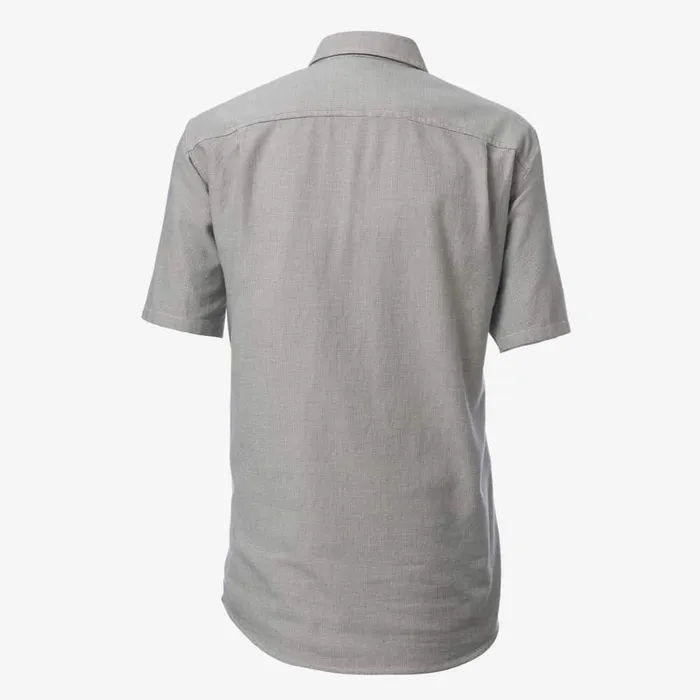 Allen Edmonds Indigo Dot Kay Street Short Sleeve Shirt Ivory Indigo Dot Men Shirts and Sweaters