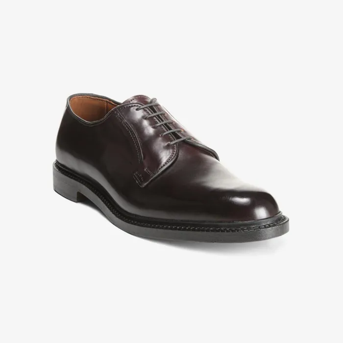 Allen Edmonds Leeds Shell Cordovan Derby Shoe Burgundy Men Wide Width Shoes