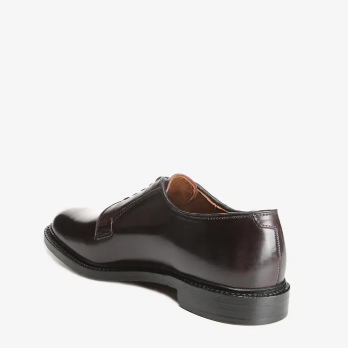 Allen Edmonds Leeds Shell Cordovan Derby Shoe Burgundy Men Wide Width Shoes