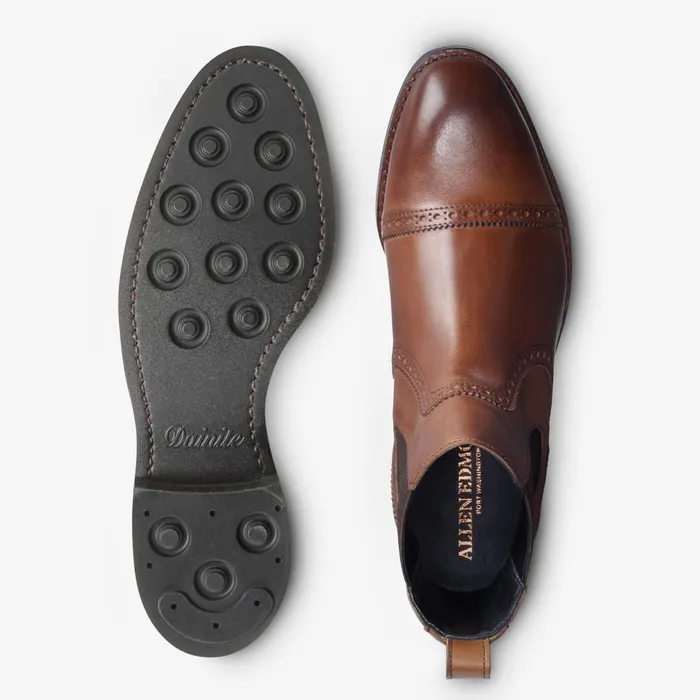 Allen Edmonds Lombard Chelsea Dress Boot Walnut Men Chelsea Boots