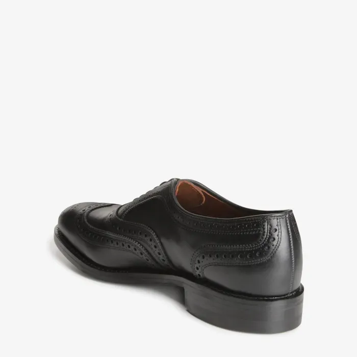 Allen Edmonds McAllister Wingtip Oxford With Dainite Rubber Sole Black Men Wide Width Shoes