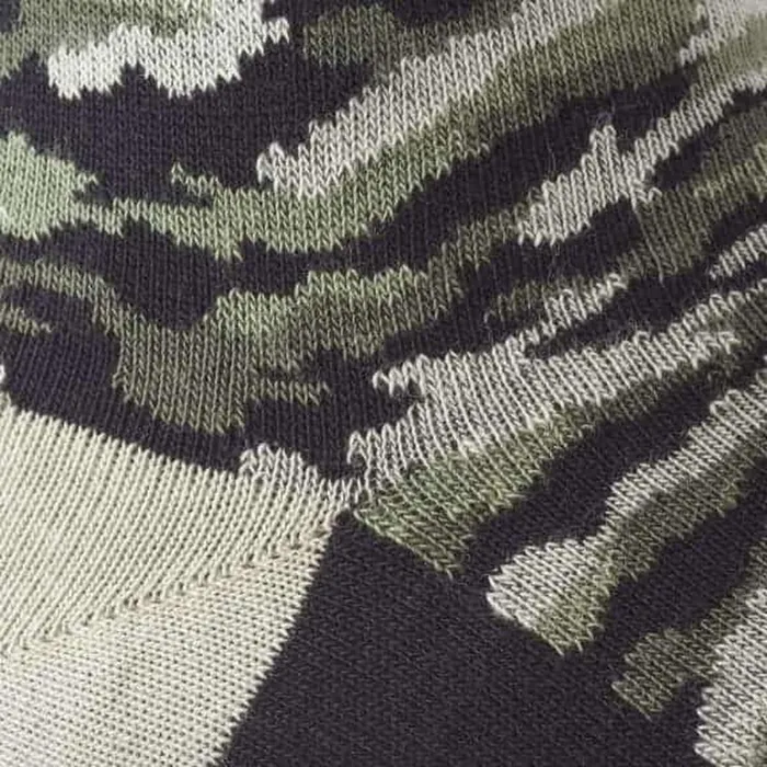 Allen Edmonds MidCalf Pattern Knit Dress Sock Olive Camo Men Socks